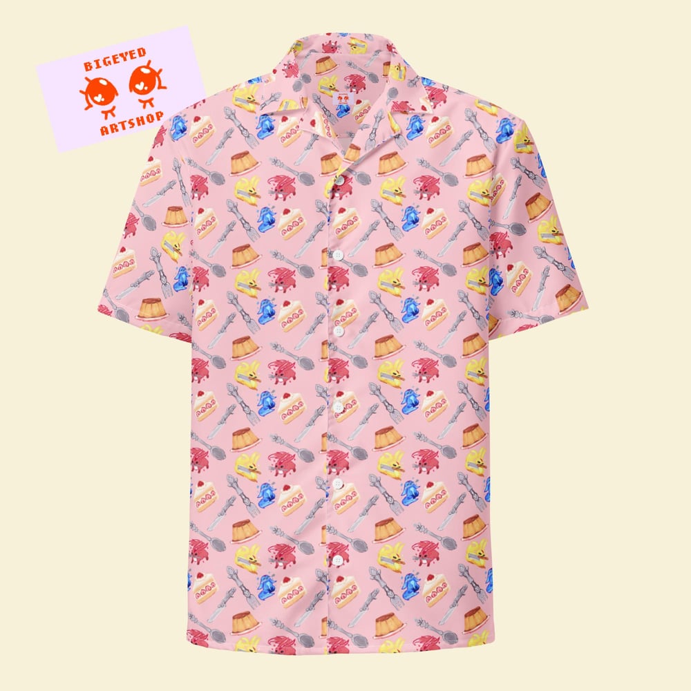 Image of Carbies & Carbs Button Up Shirt (FFXIV)