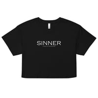 "Sinner" Women’s Crop Top