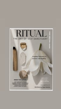 Image 1 of Pre-Order — Ritual Magazine (Printed Edition) — The art of Self Sanctuary 