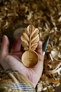 Image 2 of  Oak leaf Coffee Scoop