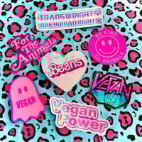 Image 2 of Trans Rights Are Human Rights sticker