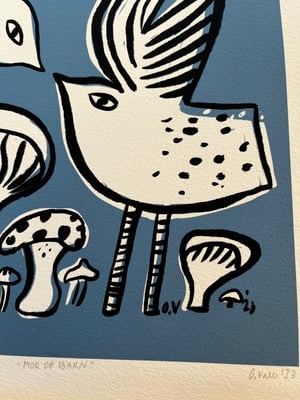 Image of «Mor og barn» A4 print