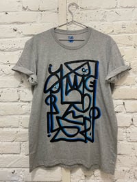 Image 1 of Heather Grey - Double line - Color gradient (SS 24)