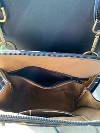 Image 6 of Issa Crossbody Navy Mudcloth Print