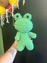 Image 1 of Crochet Frog Boy