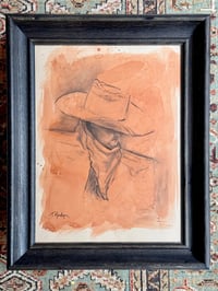 Image 1 of Charcoal Cowboy Original