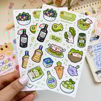 Image 2 of Salad Sticker Sheet