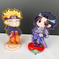Image 1 of Sasuke & Naruto standees