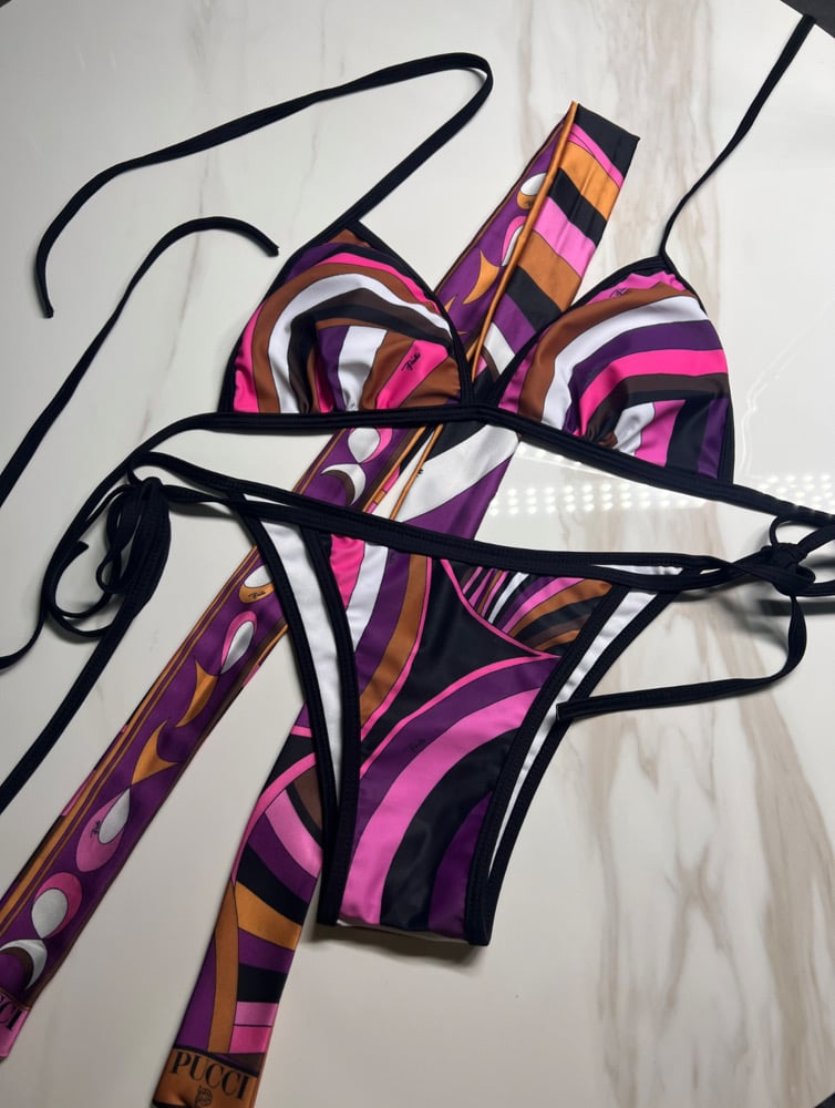 Emilio Pucci (Inspired) with headband