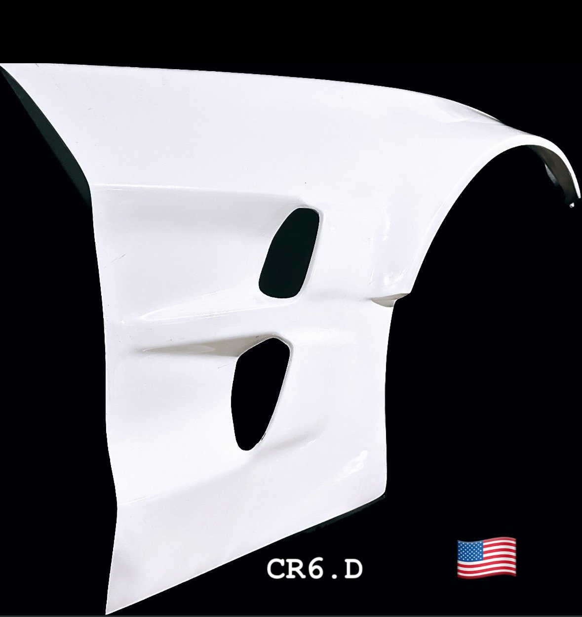 Image of C6R.D V2 over fender kit front and rear