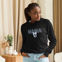 Image 2 of Hooded long-sleeve Mama tee 