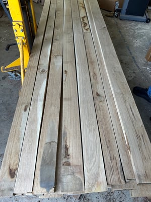 5/4 White oak lumber
