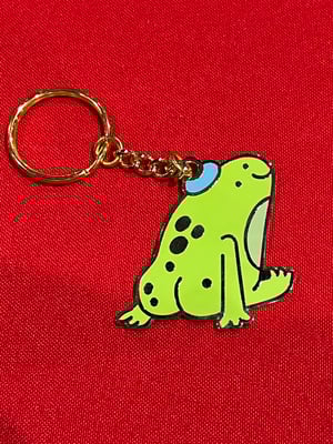 Froggy Butt Keychain