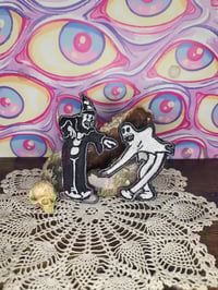 Image 1 of Koko the Clown & Koko's Ghost Embroidery Patch