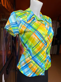 Image 4 of 00’s Plaid Playground Shirt M