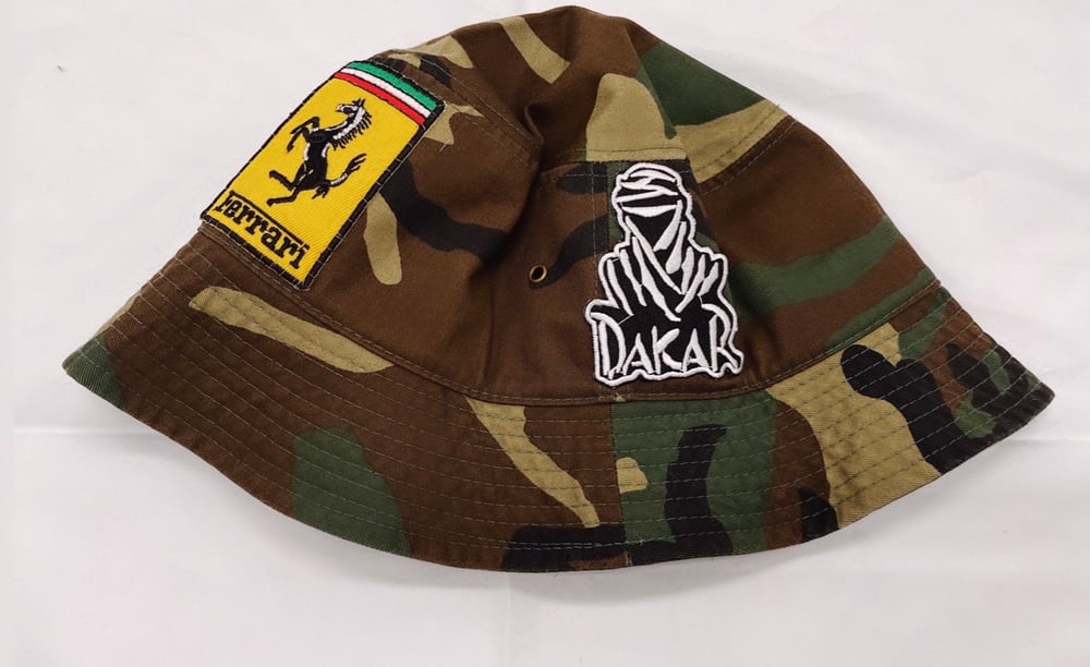 Image of Scuderia Ferrari Dakar Rally Camp Bucket Hat
