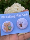 Boba Buddies Matching Pin Set
