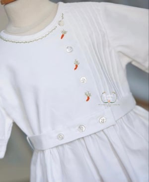 Image of Adley Hand Embroidered Romper 