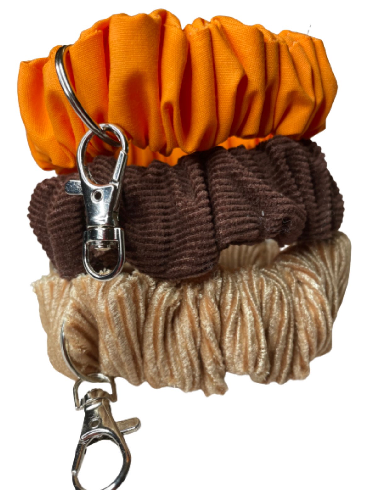 Image of 3pcs keyholder Scrunchies/For Women/Gift Ideas/Sewing Gifts/Women Accessories