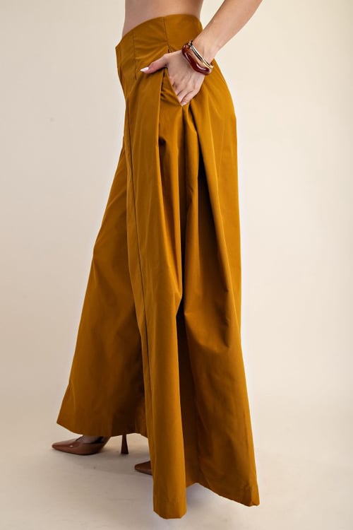 Image of A-line Palazzo Pants 