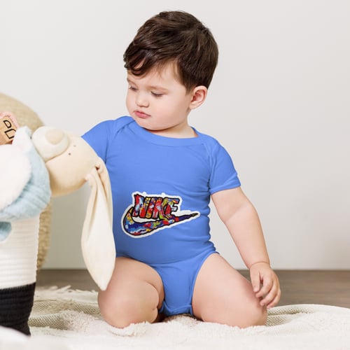 Image of Mosaic Nike Baby Bodysuit