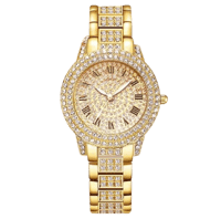 Image 1 of WOMENS GOLD STAINLESS STEEL WATCH