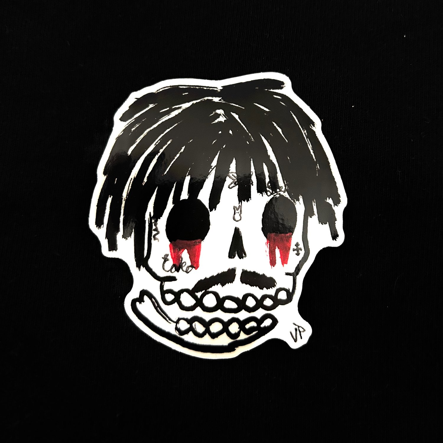 Image of TRACY SKULL STICKER