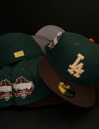 Image 1 of New Era 59Fifty Los Angeles Evil Leprechaun