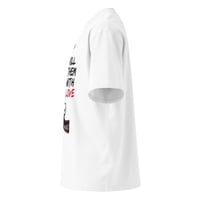 Image 5 of Kill Love #WithLove Unisex organic oversized high neck t-shirt