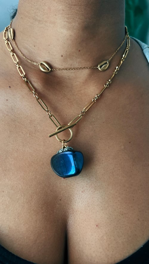 Image of RAIN FOAM • Titanium Quartz Necklace