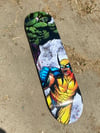 Hulk vs Wolverine (skateboard) 