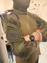 Image 4 of Lazer Cut IR Ireland Flag - Green