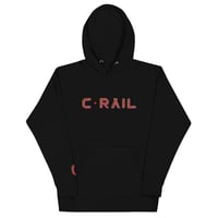 Image 1 of Triple Logo Hoodie - Black [Red|Yellow|Purple]