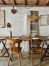 Image 6 of La table campagne sur tréteaux 