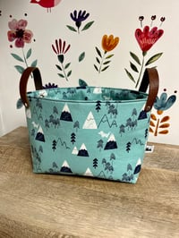 Image 1 of Fabric baskets 1 of 2