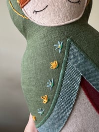 Image 2 of Linen St. Dymphna of Ireland