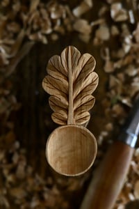 Image 8 of     Oak Leaf Scoop 