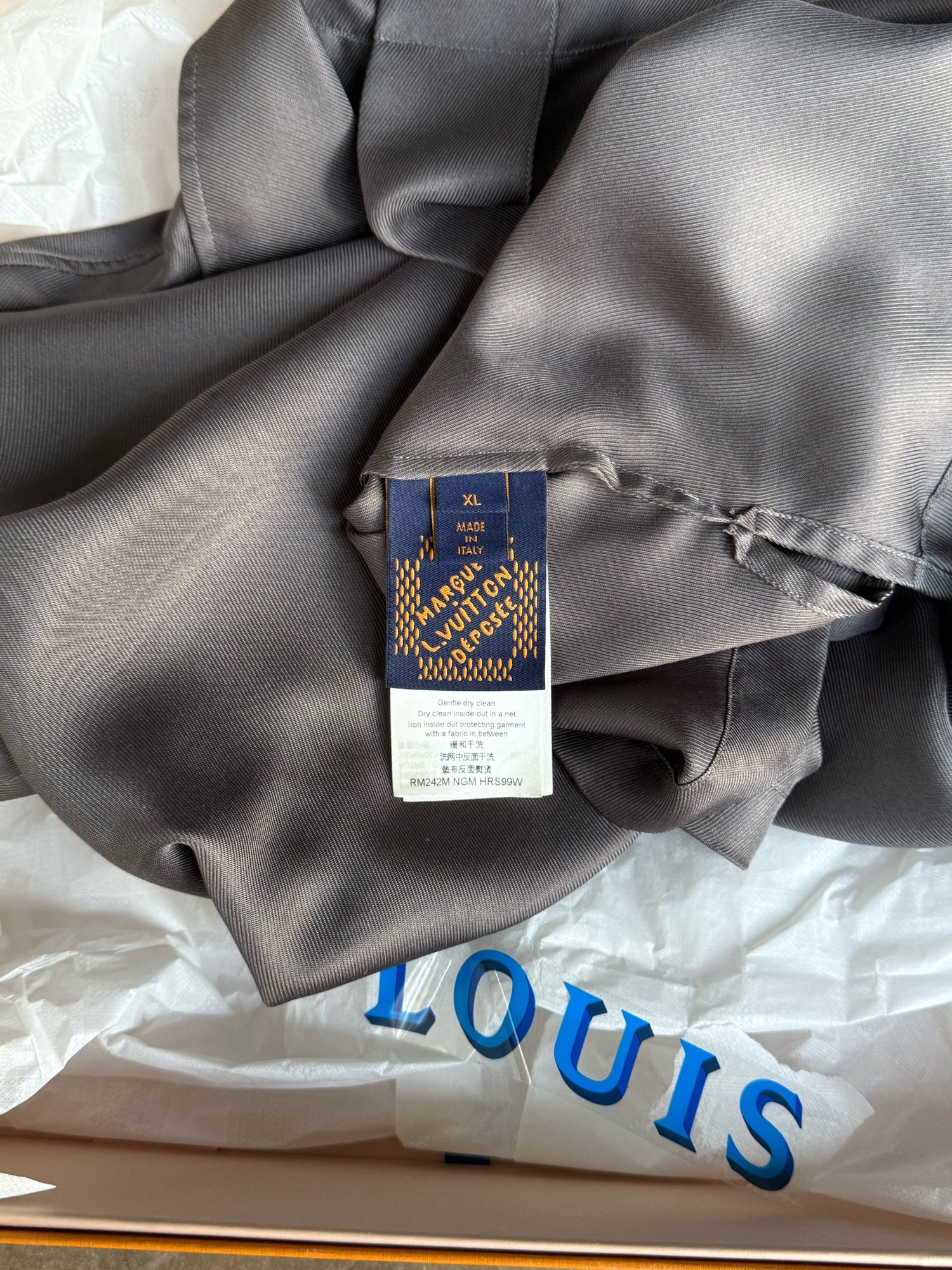 Image of Louis Vuitton SS24 by Pharrell 'Lovers' Button-Up