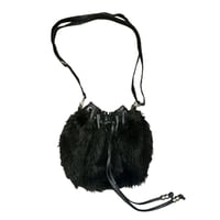 Image 4 of Re Dark fur shoulder bag