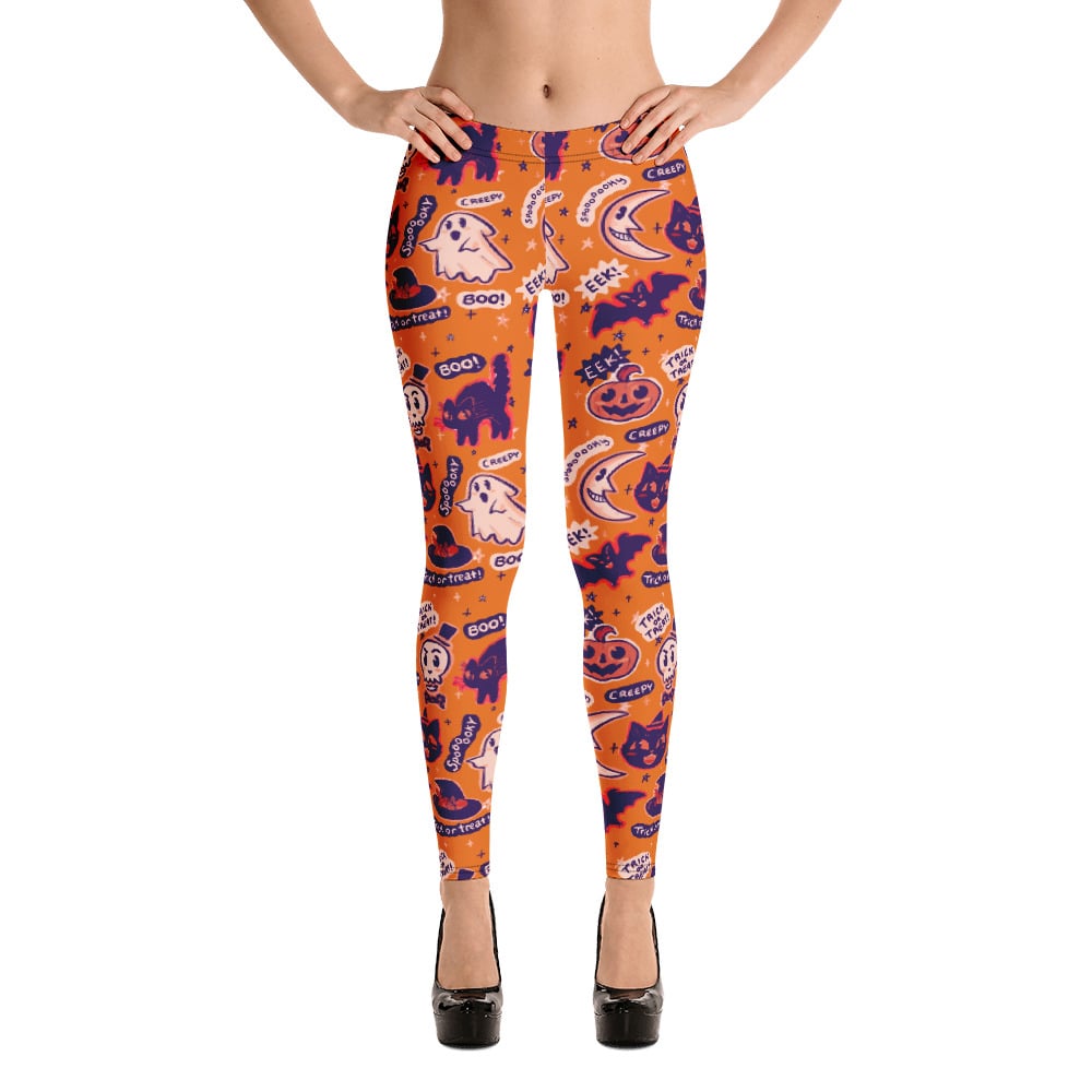 Image of Vintage Halloween Leggings