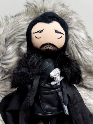 Image of Jon Snow Inspired Art Doll