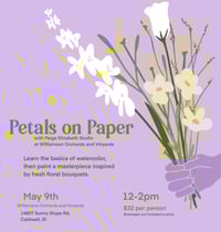 Petals on Paper- Watercolor Afternoon