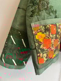 Image 8 of Sunday puzzle jacket, green (xs-xxl)