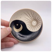 Image 2 of Yin & Yang Ceramic Incense Holder
