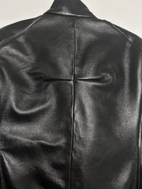 Image 3 of Asymmetrical Leather Jacket