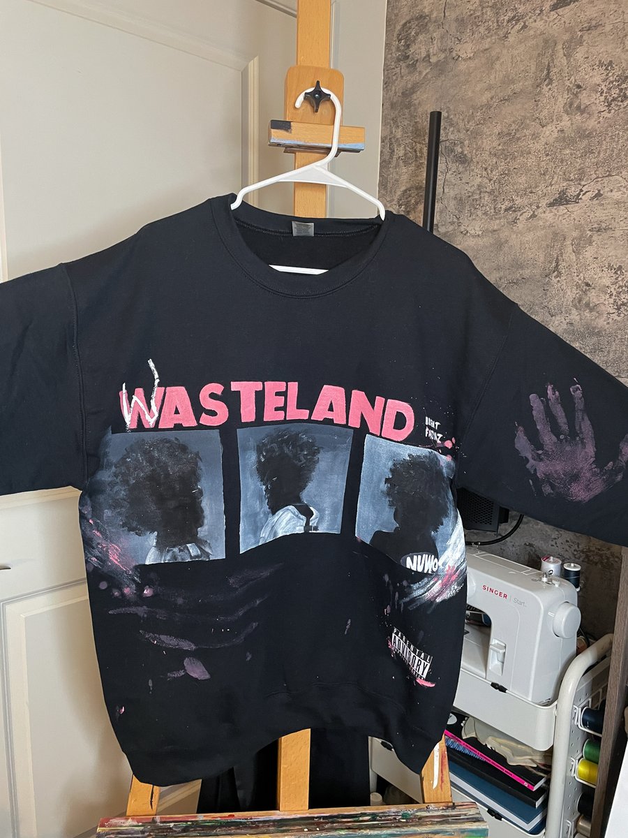 Image of “WASTELAND” custom sweatshirt