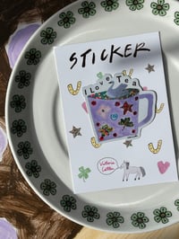 Image 5 of Glitter animal pal stickers 