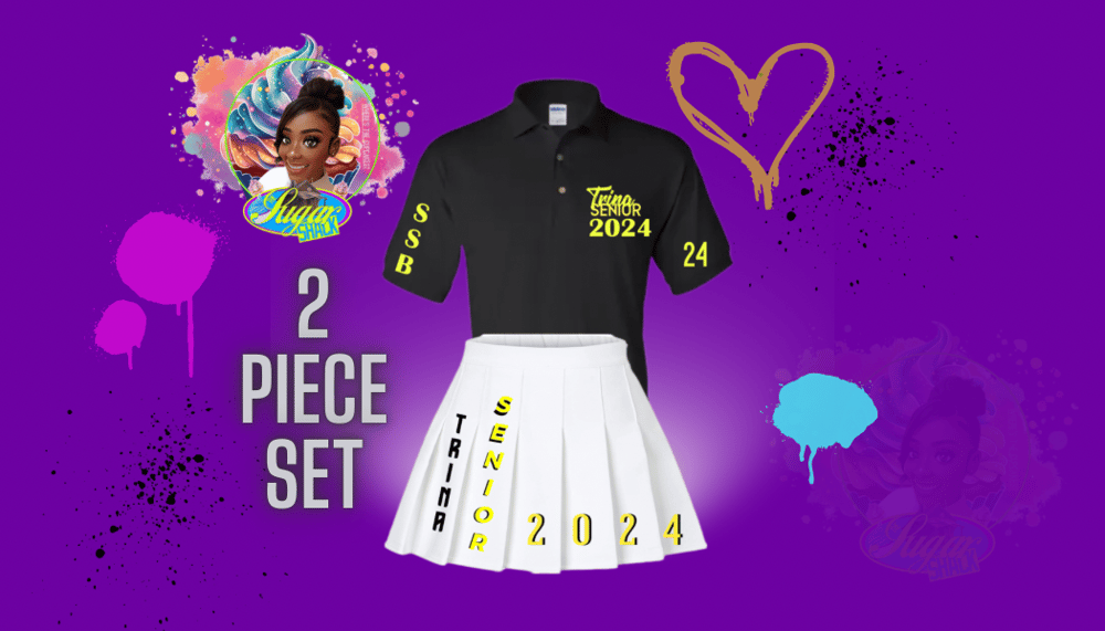 Image of T-Shirt  & Tennis  Skirt 2pc set