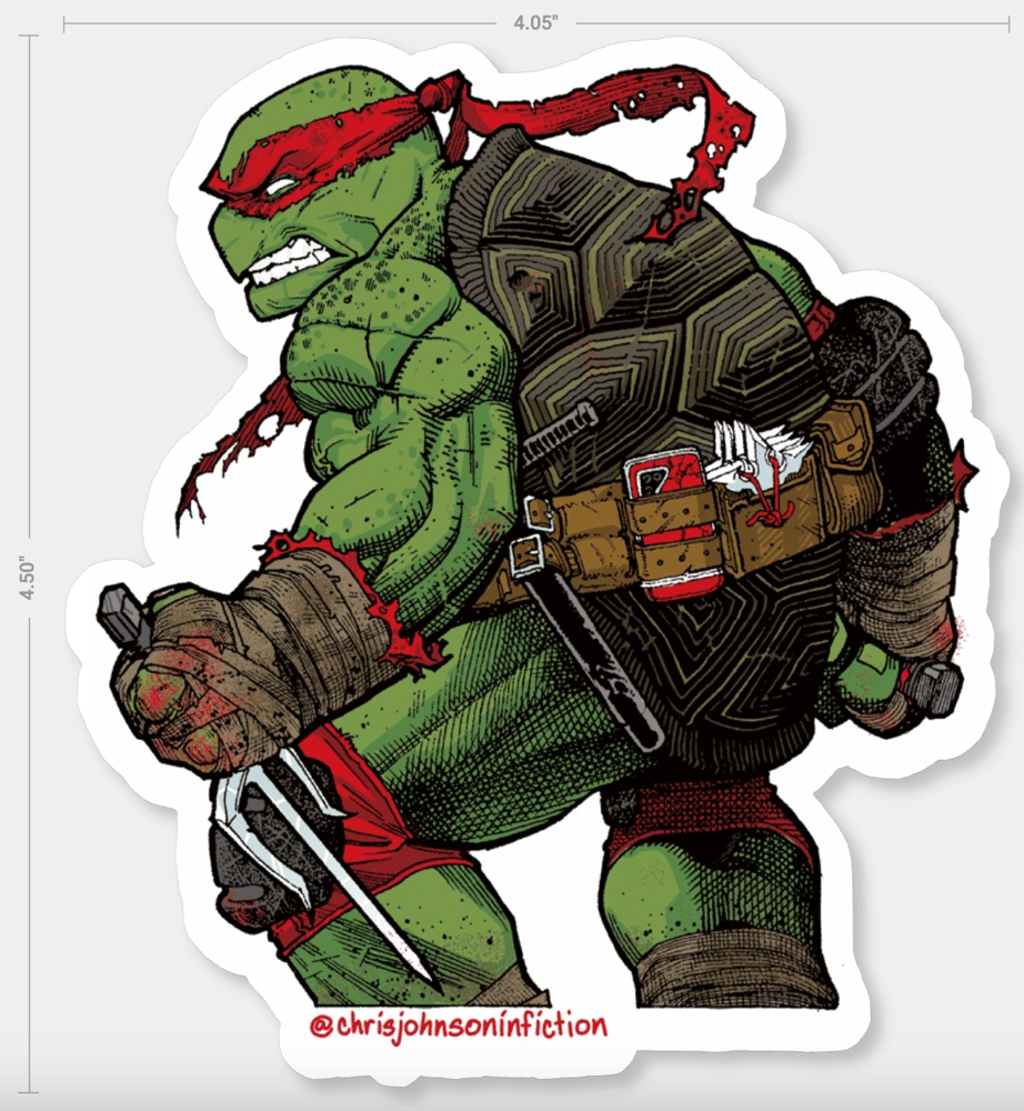 Image of TMNT Sticker Pack (Last Ronin Variant) 