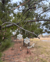 Image 4 of Snowflake Hoops